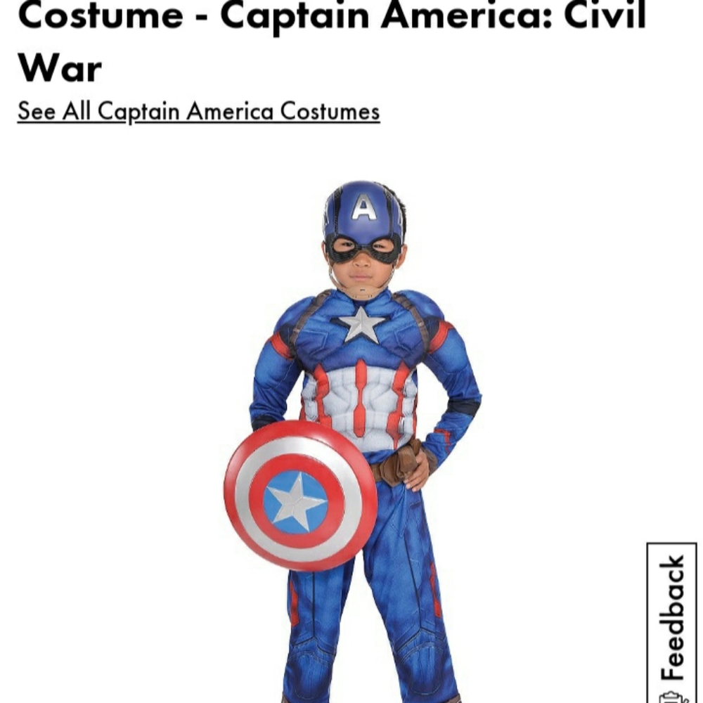 Captain America Costume
